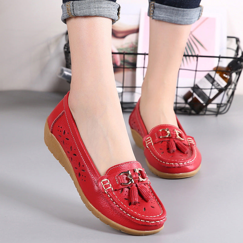 Mocassins respirants à enfiler pour femme