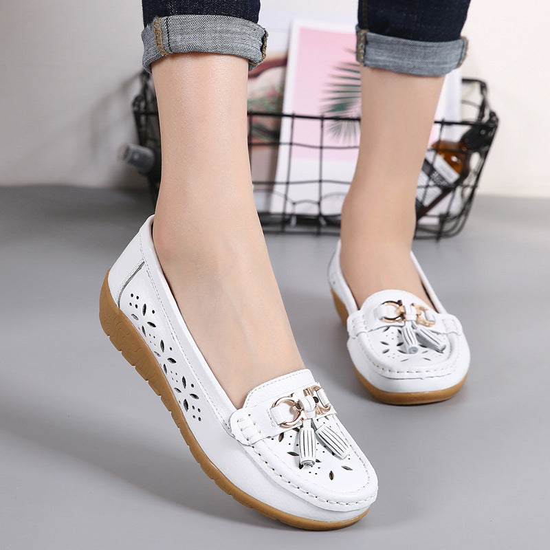 Mocassins respirants à enfiler pour femme