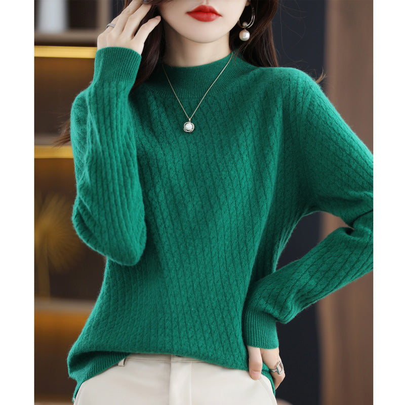 un Pull tricoté Pure laine pour femme