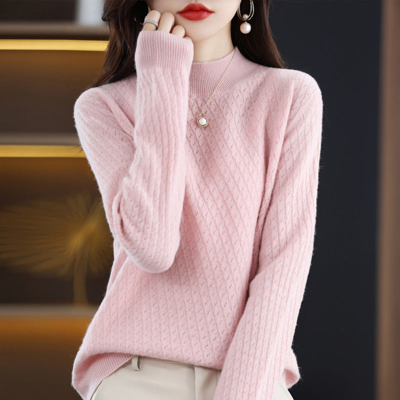 un Pull tricoté Pure laine pour femme