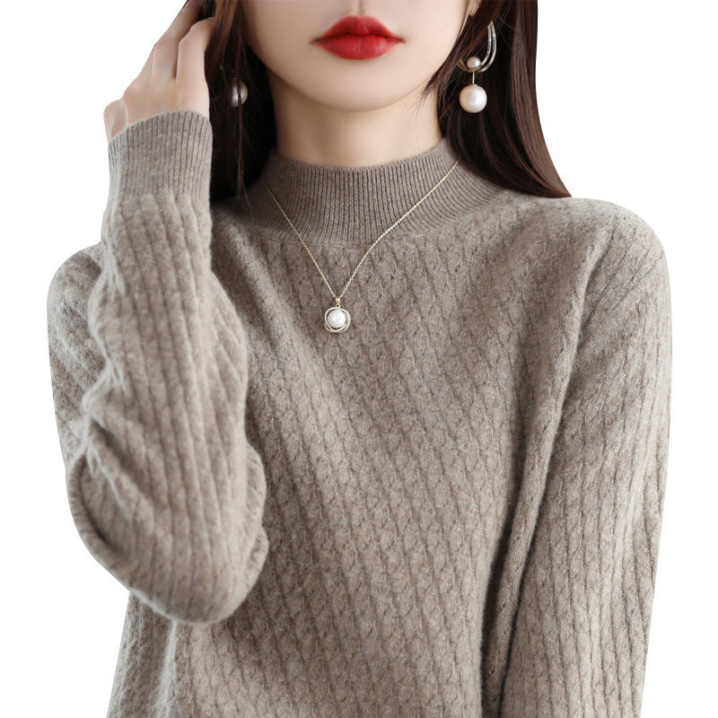 un Pull tricoté Pure laine pour femme