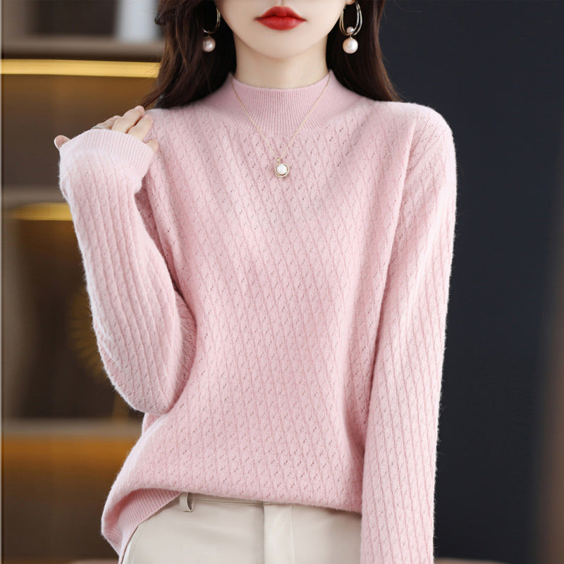 un Pull tricoté Pure laine pour femme