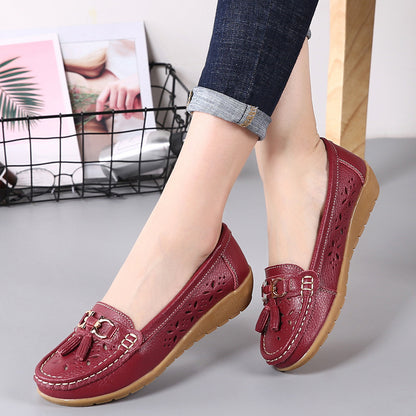 Mocassins respirants à enfiler pour femme