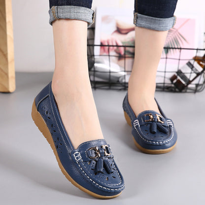 Mocassins respirants à enfiler pour femme