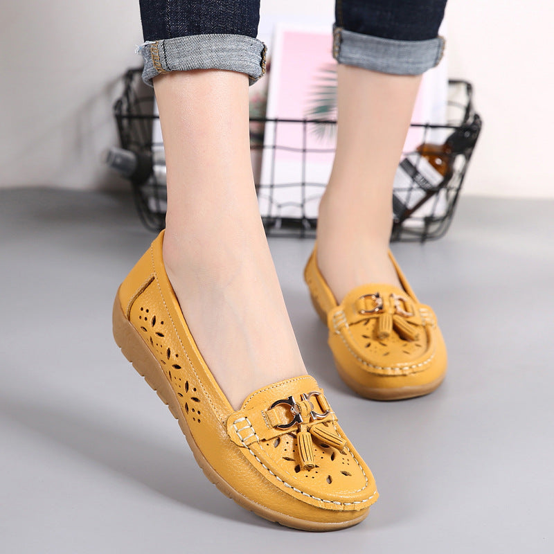 Mocassins respirants à enfiler pour femme