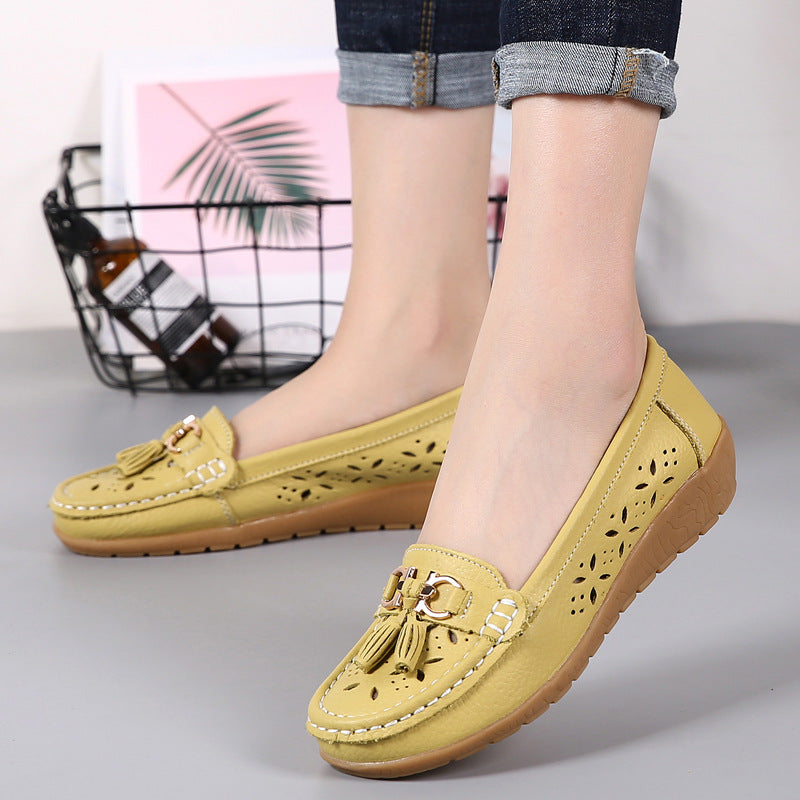 Mocassins respirants à enfiler pour femme