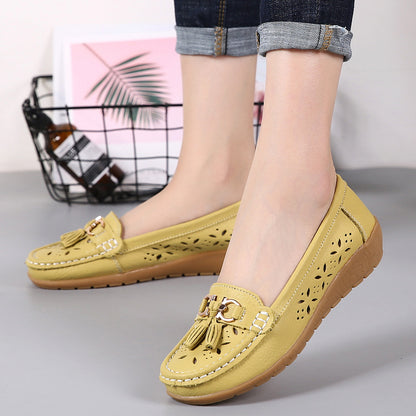 Mocassins respirants à enfiler pour femme