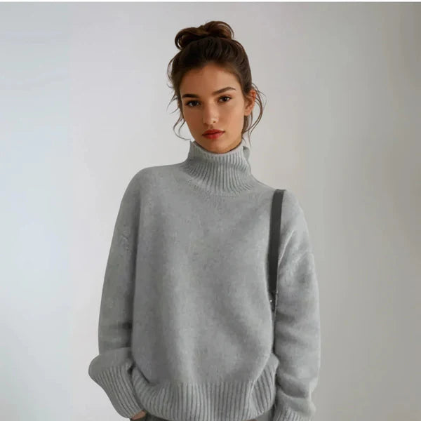 Pull à col roulé pour femmes