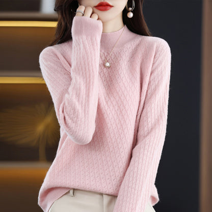 un Pull tricoté Pure laine pour femme